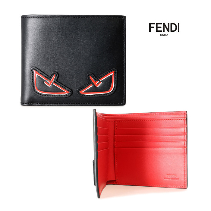 フェンディFENDI WALLET メンズウオレット7M0169 A72K F0P0N