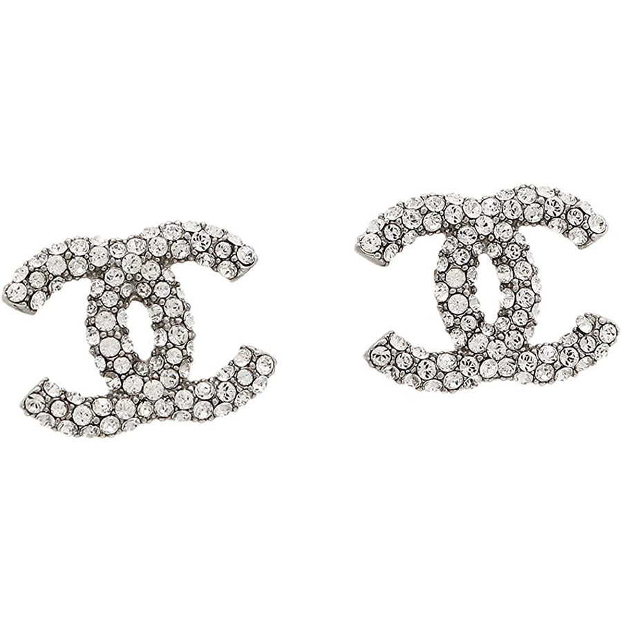 シャネル CHANEL ピアス アクセサリー レディース A58327 Y02003 Z5777 クリア シルバー