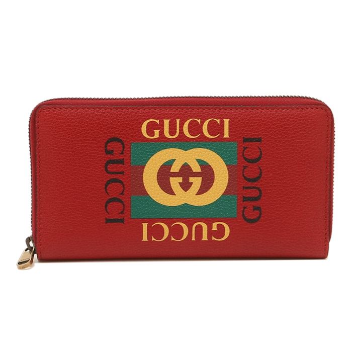 GUCCI WALLET グッチウォレット 496317 0GDAT 6461 RED