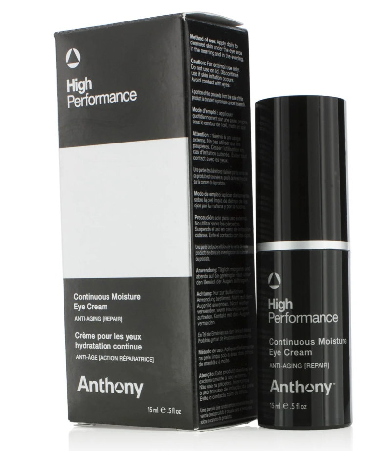 Anthony High Performance Eye Creamハイパフォーマンス コンティニュアス モイスチャー アイクリーム15ml