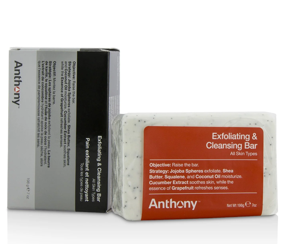 Anthony Exfoliating & Cleansing Bar エクスフォリエーティング&クレンジングバー198g