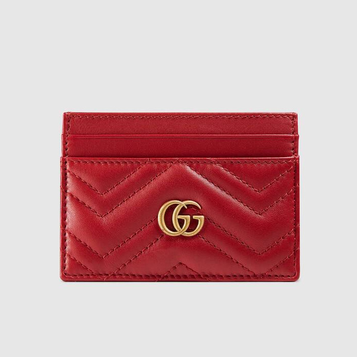 GUCCI WALLET グッチウォレット 443127 DTD1T 6433 RED