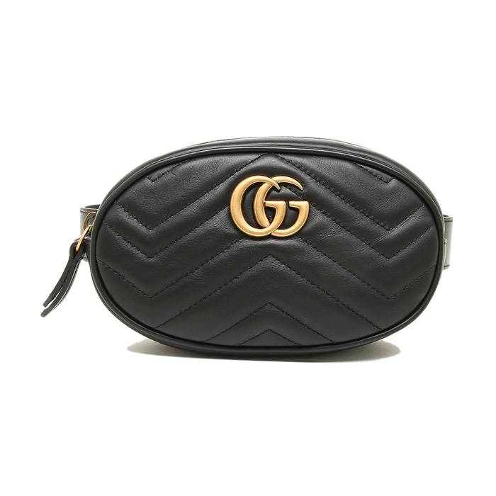 グッチ GUCCI BAG レディースバッグ 476434 DSVRT 1000 BLACK BELT BAG