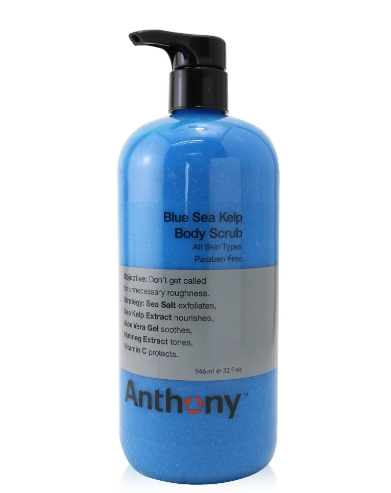 Anthony Blue Sea Seaweed Body Scrub フォー メン ブルーシー 海藻ボディー スクラブ946ml