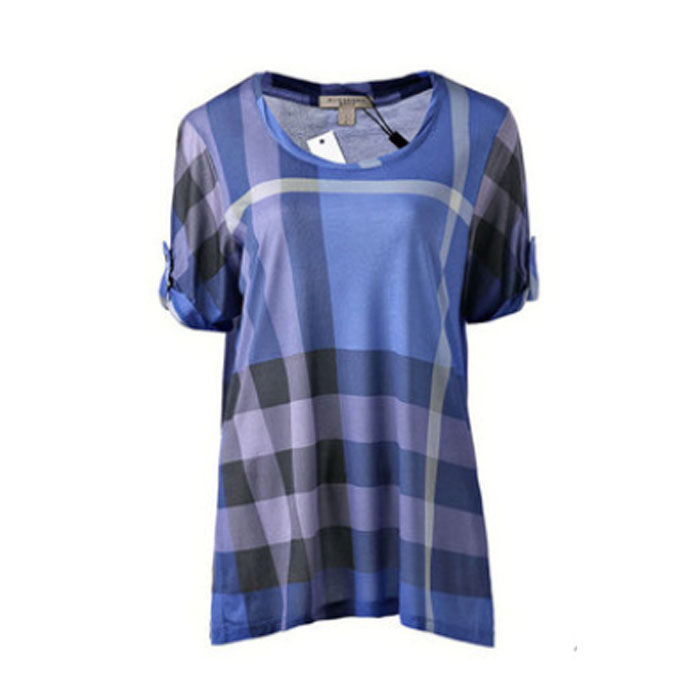 バーバリーBURBERRY LADIES T-SHIRT  レディース T シャツ 3933649 4371B HYDR-BLUE