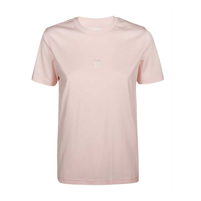 バーバリー BURBERRY LADIES T-SHIRT レディース T シャツ 8015187 A2889 ALABASTER-PINK