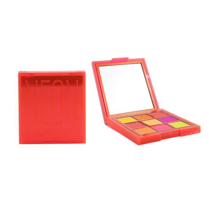 Huda Beauty フーダビューティー  ネオンオブセッションズプレスドピグメントアイシャドウパレット（9xアイシャドウ） # Neon Orange