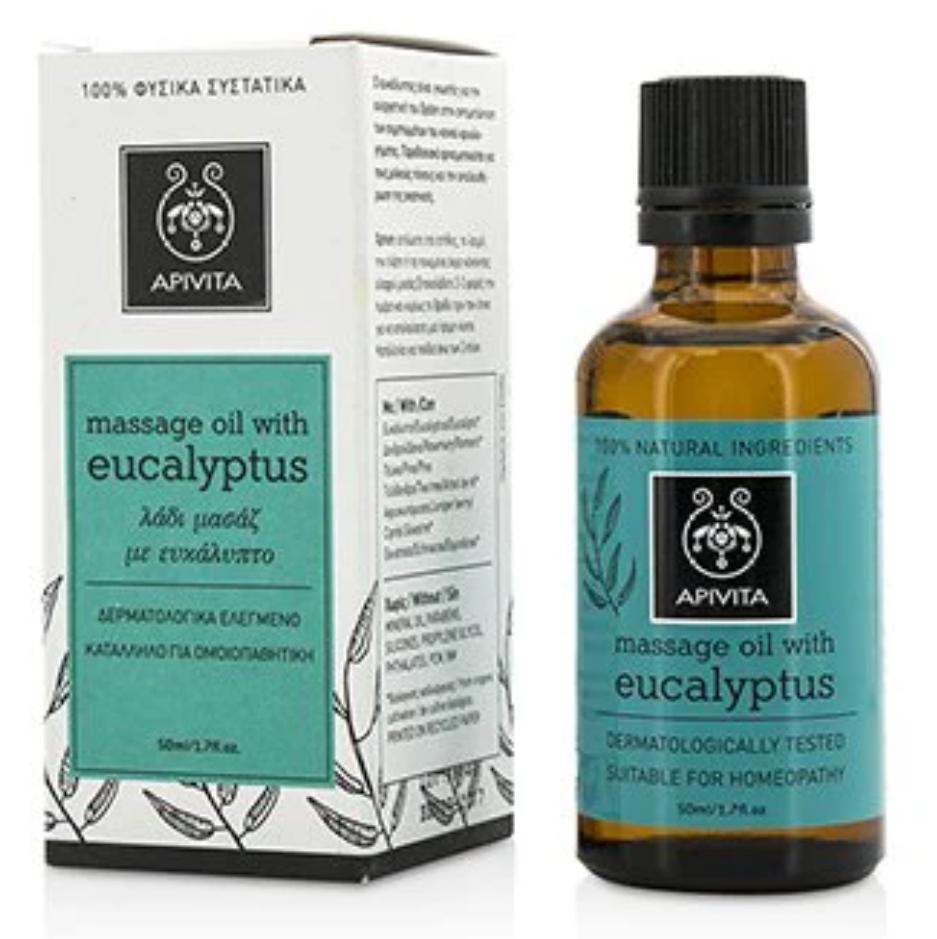 Apivita Massage Oil With Eucalyptusアピビタ ユーカリ入りマッサージオイル50ml