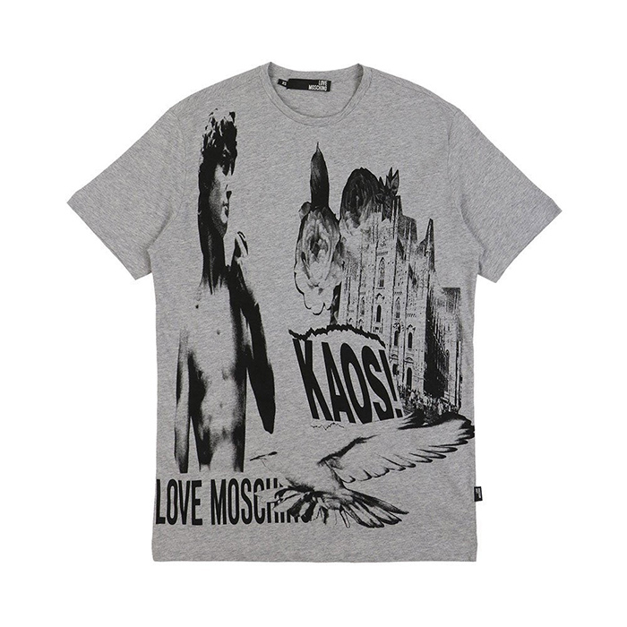 モスキーノ MOSCHINO MEN T-SHIRT メンズ Tシャツ M469909 M3517 B588