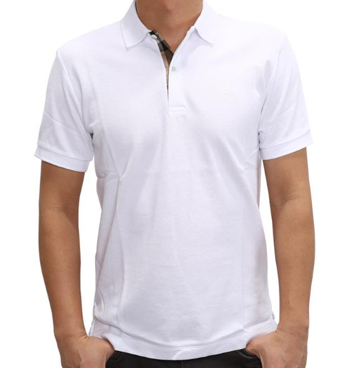 バーバリーBURBERRY MEN POLO メンズポロ 3955994 10000 WHITE