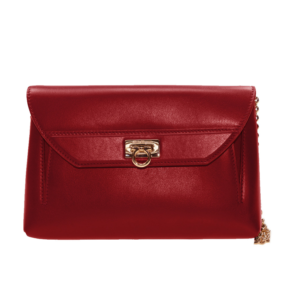 フェラガモ FERRAGAMO レディース ショルダーバッグ 22-C004 0572275 ROSSO