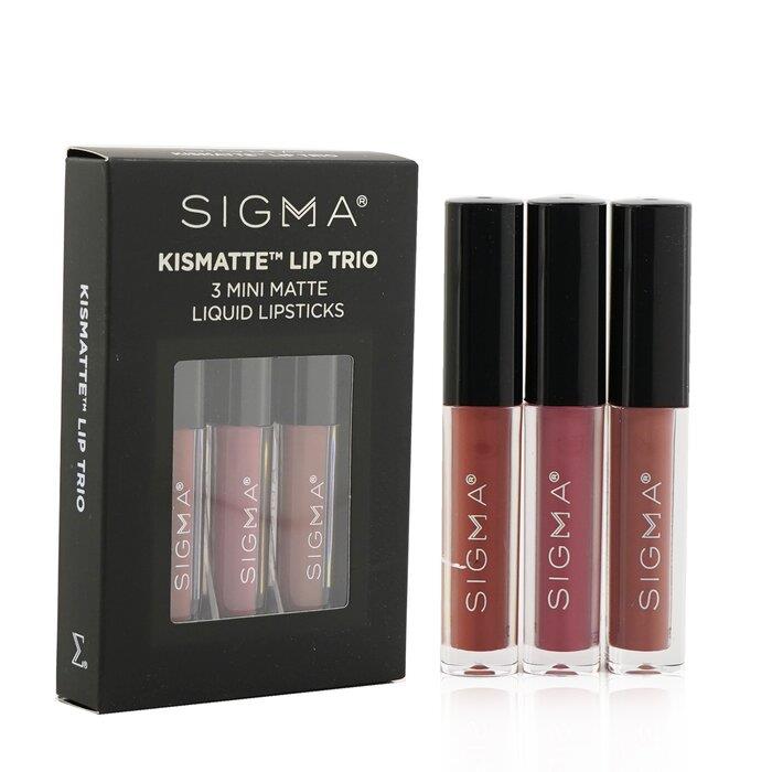 Sigma Beauty シグマ ビューティKismatte Lip Trip（3xミニマットリキッドリップスティック) 811425031292