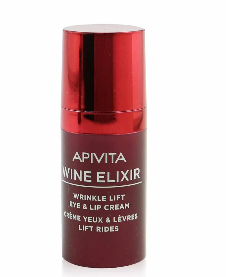 Apivita Wine Elixir Wrinkle Lift Eye & Lip Creamワインエリクサー リンクルリフト アイ&リップクリーム15ml