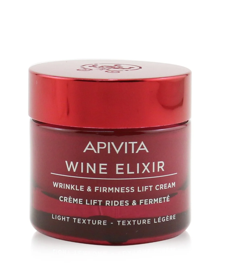 Apivita Wine Elixir Wrinkle & Firmness Lift Cream - Light Texture ワインエリクシール リンクル&ファームネス リフトクリーム50ml