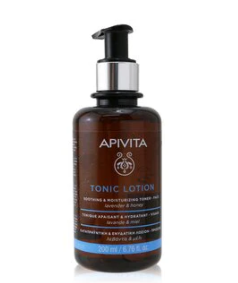 Apivita Tonic Lotion Soothing & Moisturizing Face Toner with Lavender & Honeyトニックローション ラベンダー＆ハチミツフェイストナー200ml