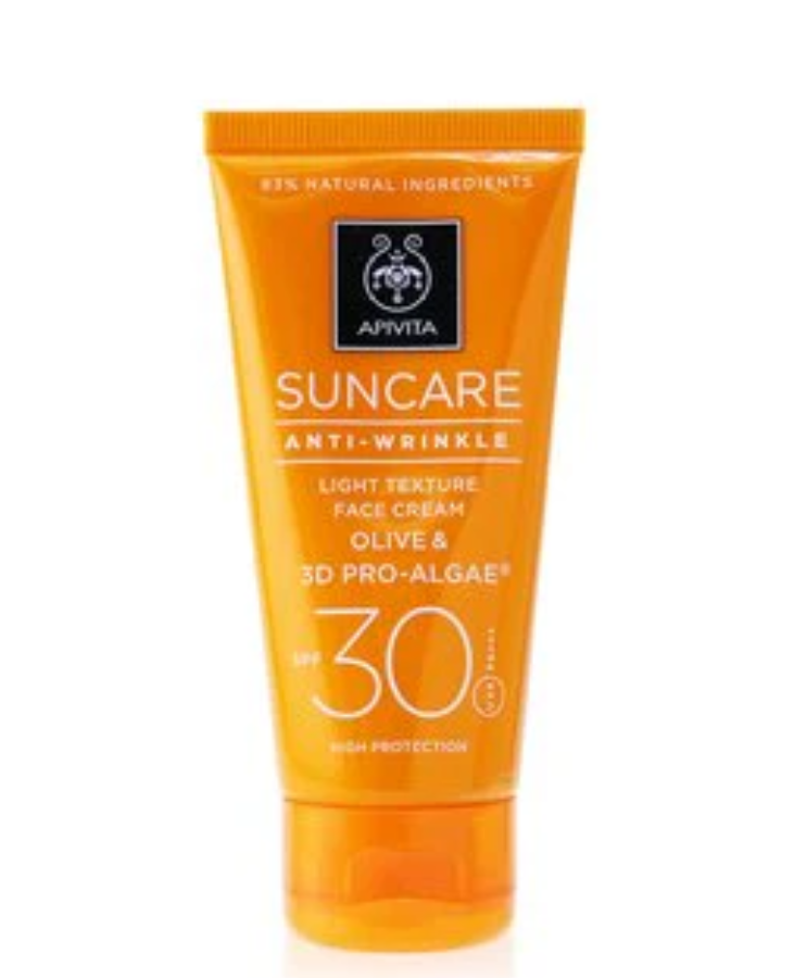 Apivita Suncare Anti Wrinkle サンケア アンチリンクル SPF 30 50ml