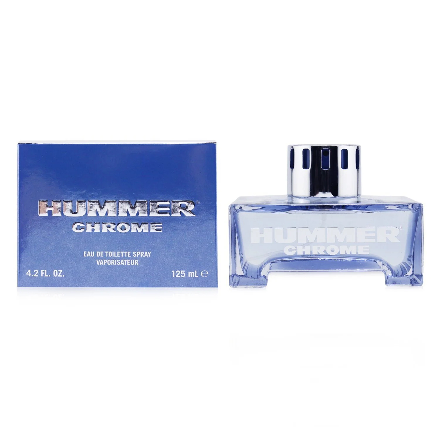 Hummer Chrome Eau De Toilette Spray ハマークロームオードトワレスプレー 856515004213