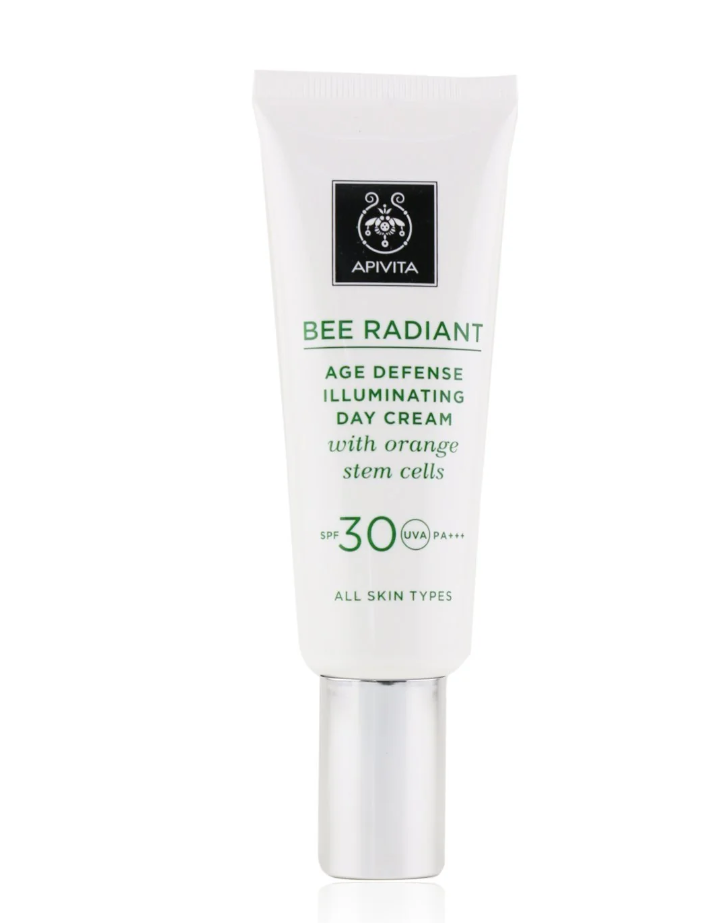 Apivita Bee Radiant Age Defense Illuminating Day Creamビーラディアント エイジディフェンス イルミネーティングデイクリーム SPF 30 40ml