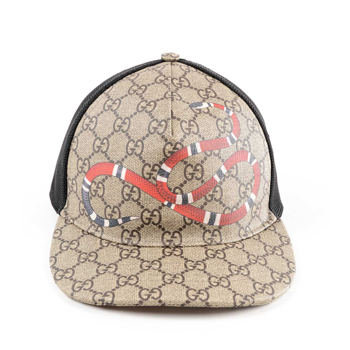 GUCCI SNAKE BASEBALL CAP 426887 4HB10 2160