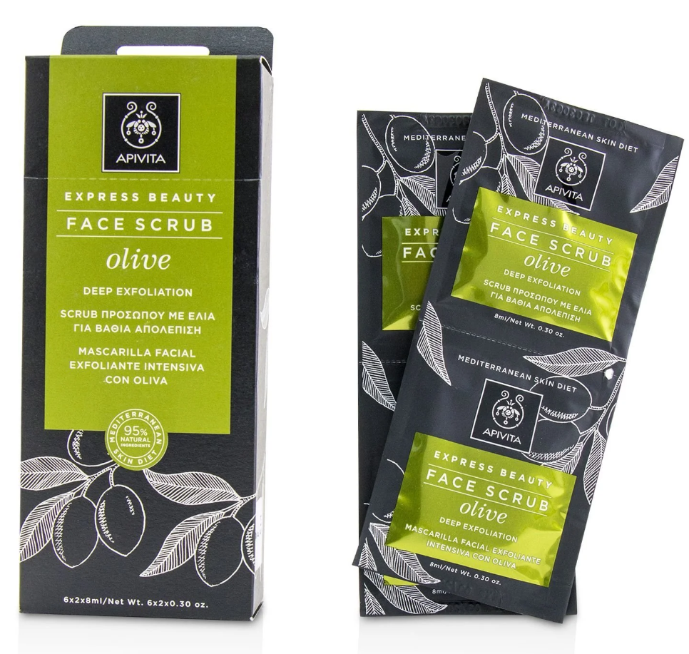 アピビタ Apivita レディース  Express Beauty Face Scrub Olive エクスプレスビューティ フェイススクラブ オリーブ 6x(2x8ml)