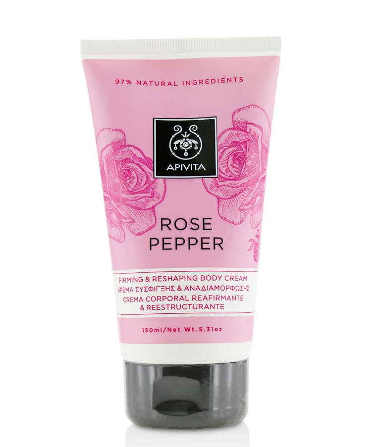 アピビタ Apivita レディース Rose Pepper Firming & Reshaping Body Cream ローズペッパー ファーミング&リシェイピング ボディクリーム150ml