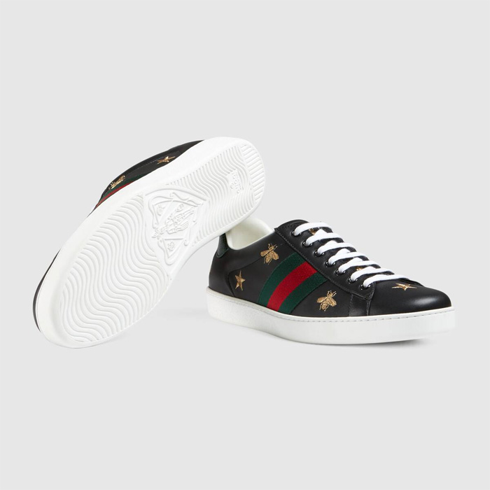 GUCCI MEN SHOES グッチ メン ズシューズ 386750 A38F0 1079 ACE LEATHER SNEAKER