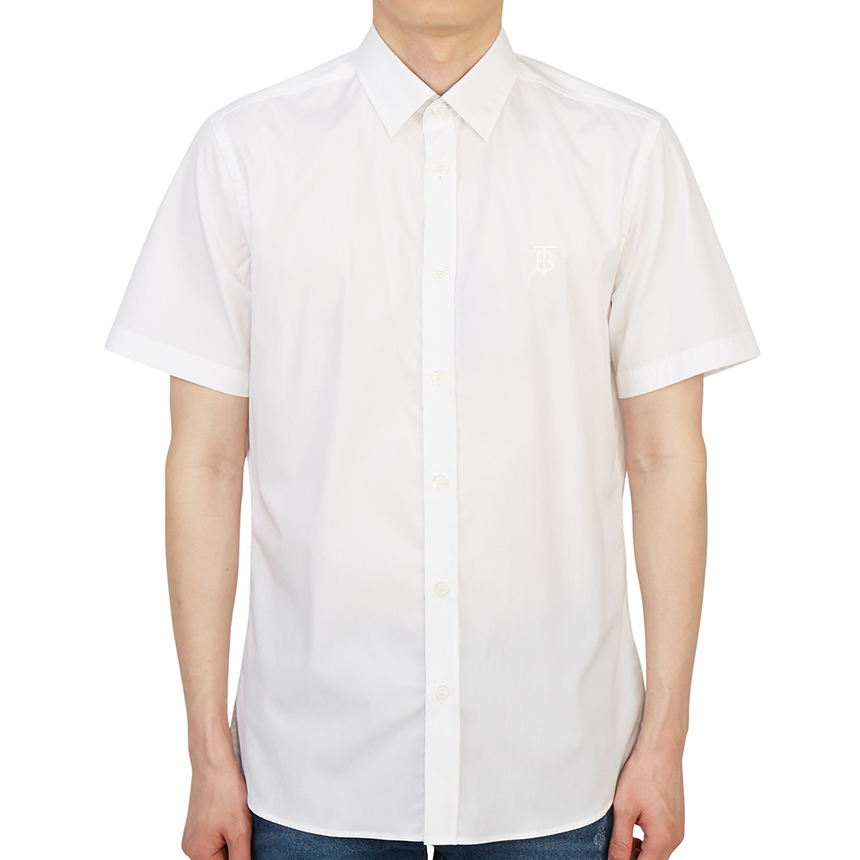 バーバリーBURBERRY MEN SHIRT  メンズ シャツ 8003076 A1464 WHITE