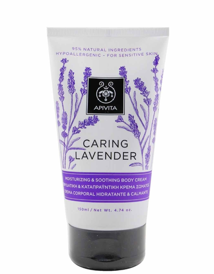 アピビタ Apivita レディース Caring Lavender Moisturizing & Soothing Body Creamラベンダー保湿＆スージング・ボディクリーム150ml