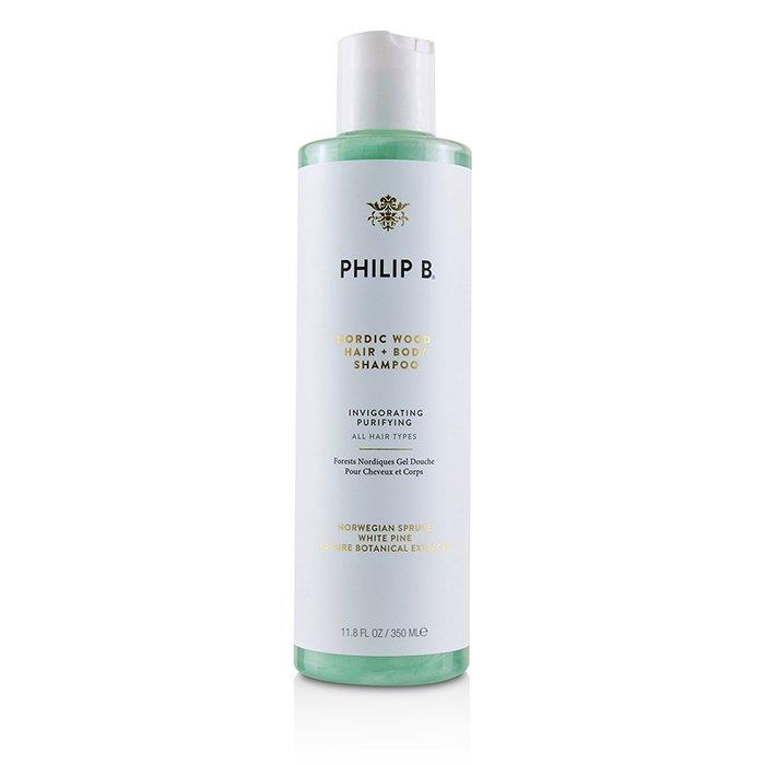 Philip B フィリップ B ノルディックウッドヘア＆ボディシャンプー  350ML 893239000466