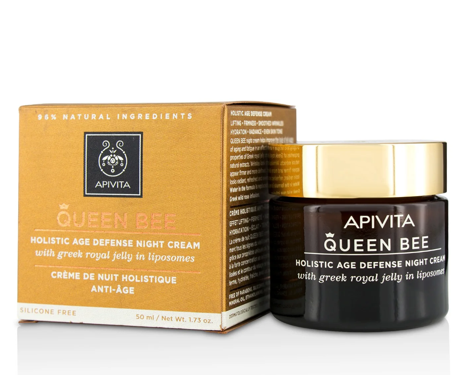 アピビタ Apivita レディースQueen Bee Holistic Age Defense Night Creamクイーンビー ホリスティック エイジディフェンスナイトクリーム 50ml