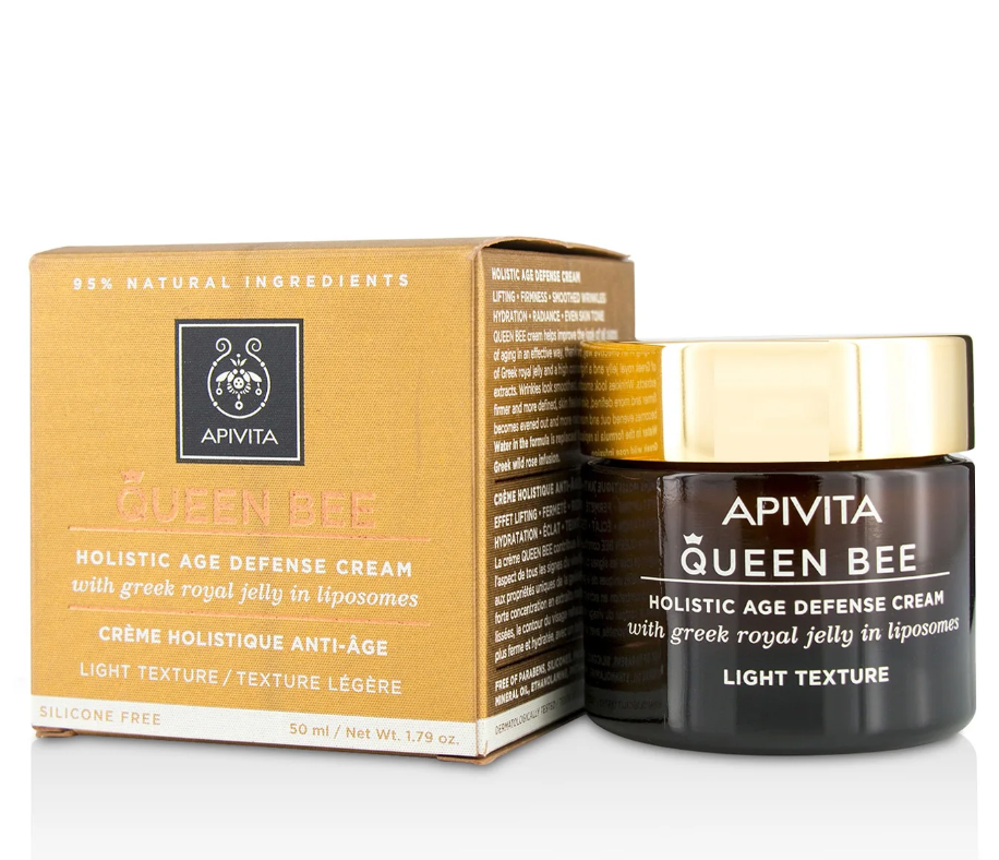 アピビタ Apivita レディース Queen Bee Holistic Age Defense Cream クイーンビー ホリスティック エイジディフェンスクリームLight Texture 50ml