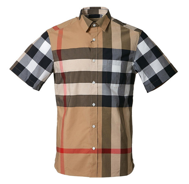 バーバリー BURBERRY MEN SHIRTメンズ シャツ 8007177 A1051 CAMEL