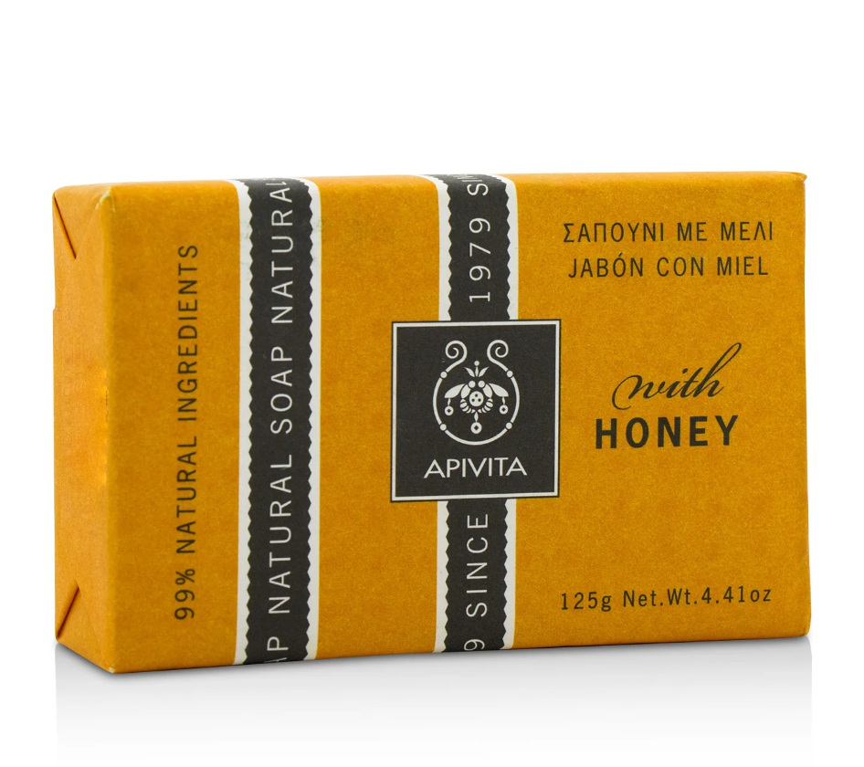 Apivita Natural Soap Honey ナチュラルソープ ハニー 125g