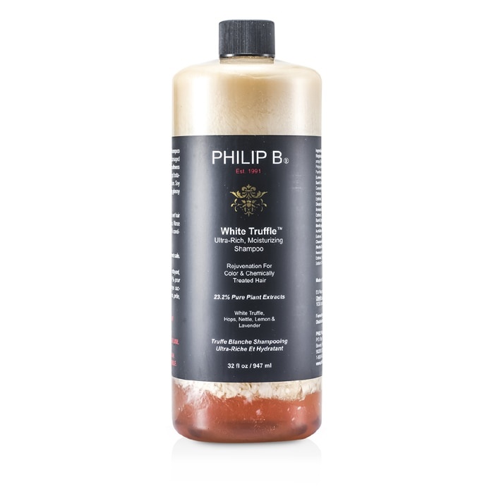 Philip B フィリップ B アルティミットモイスチャライジングヘアフードシャンプー（ホワイトトリュフ）947ML 893239000589