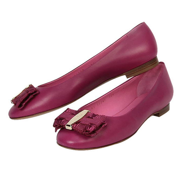 FERRAGAMO LADY SHOES 0659102 ELINDA SANGRIA