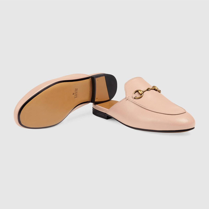 GUCCI LADY SHOES グッチレディースシューズ ???423513 C9D00 5909 Princetown Leather Slipper