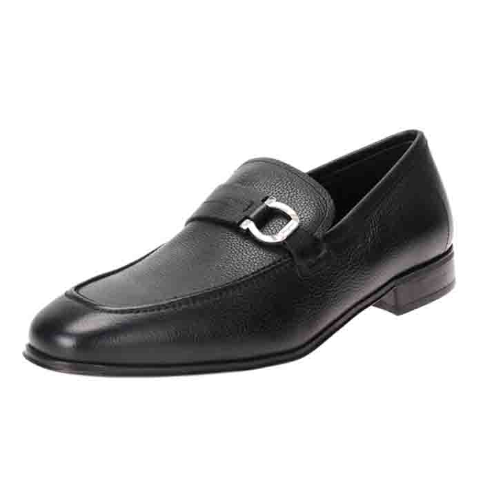 FERRAGAMO MEN SHOES 0662325 P-C NERO BLACK