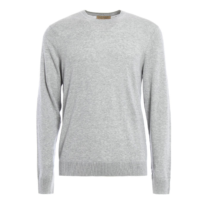 バーバリーBURBERRY MEN SWEATER メンズセーター 4020043 05000 PA-GREY-M