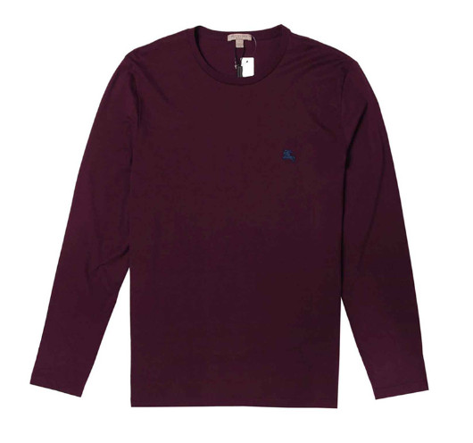 バーバリーBURBERRY MEN T-SHIRT  メンズ Tシャツ 3942252 50140 DARK-PLUM