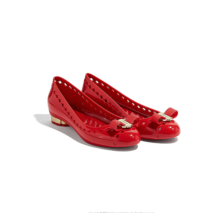 FERRAGAMO LADY SHOES 0706094 MISC FLRE RED