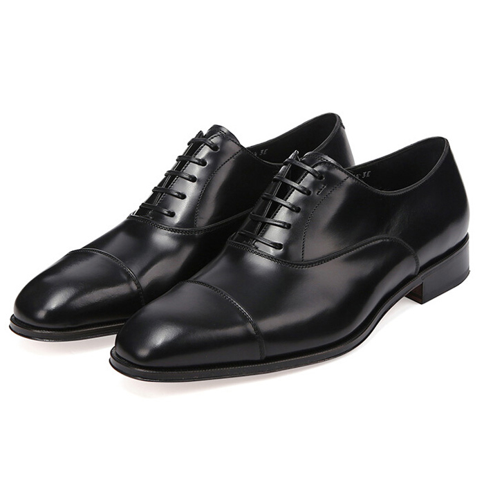 FERRAGAMO MEN SHOES 0707549 CALF NERO