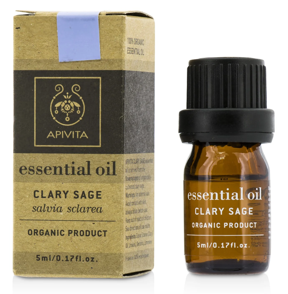 Apivita Essential Oils エッセンシャル オイル Clary Sage 10ml