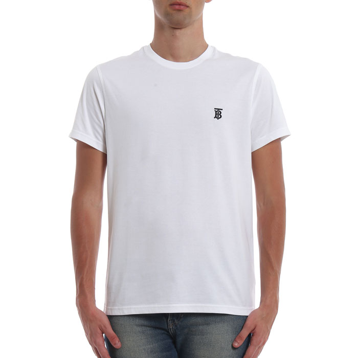 バーバリーBURBERRY MEN T-SHIRT  メンズ Tシャツ 8014021 A1464 WHITE