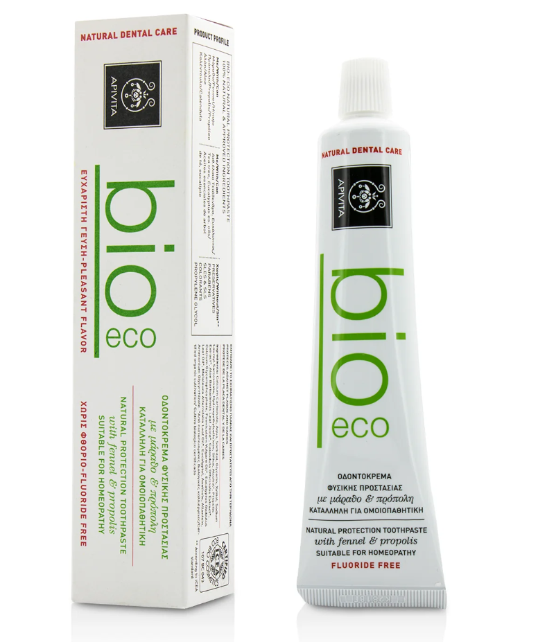 Apivita Bio-Eco Natural Protection Toothpaste バイオエコ ナチュラルプロテクション 歯磨き粉 75ml