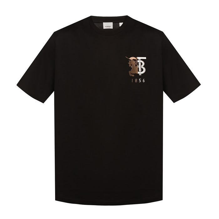 バーバリー BURBERRY MEN T-SHIRT メンズ Tシャツ 8023785 A1189 BLACK