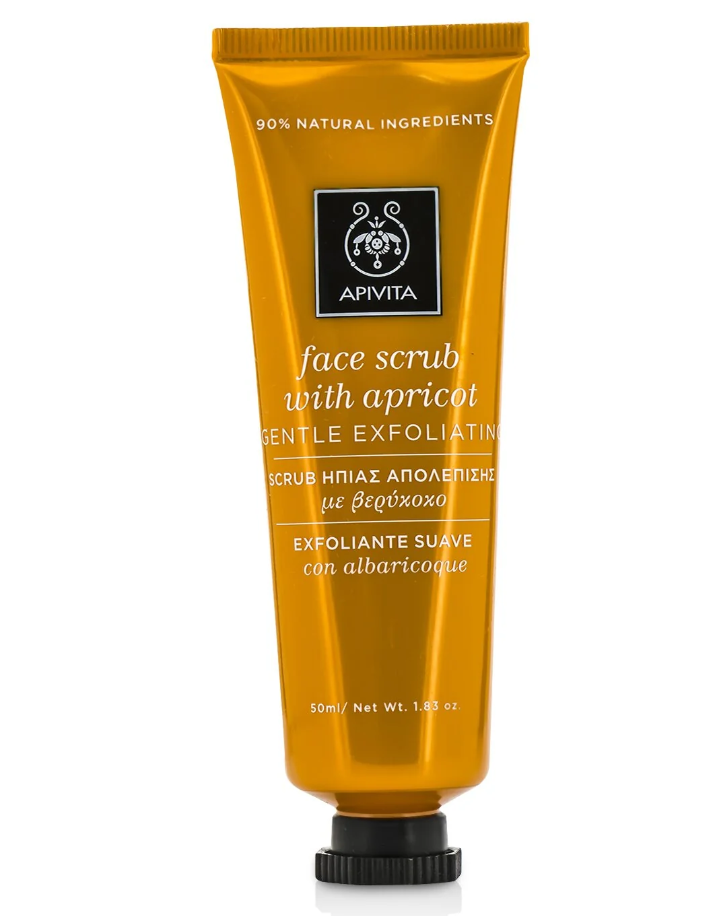 Apivita Facial Scrub Apricot フェイススクラブ アプリコット50ml