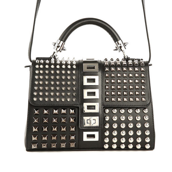 PHILIPP PLEIN BAG フィリッププレイン バッグ AW922035 02 BLACK