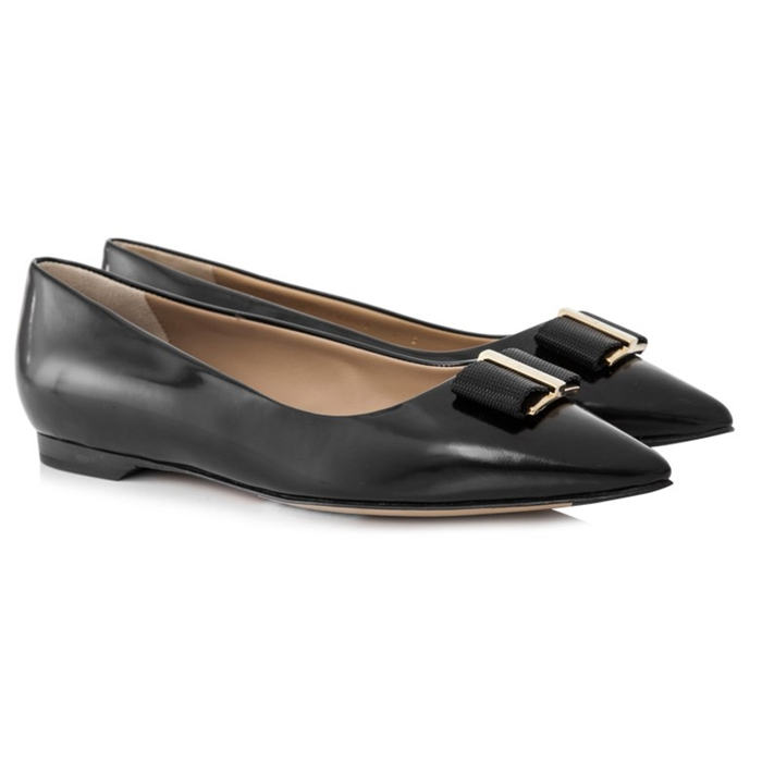 FERRAGAMO LADY SHOES 0672016 BRCA NERO BLACK