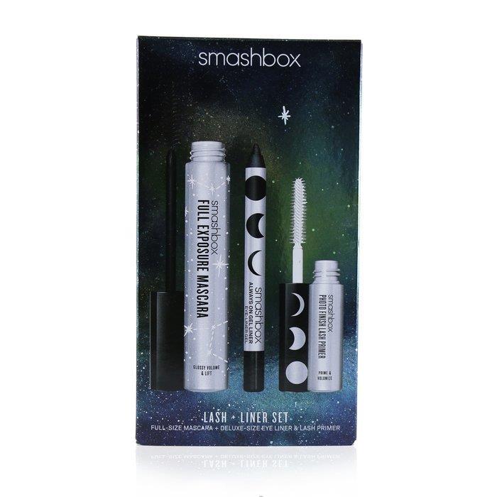 Smashbox スマッシュボックス コスミックセレブレーション ラッシュ + ライナー セット (1x マスカラ 9.56ml + 1x ミニラッシュプライマー 4ml + 1x ミニアイライナー 0.8g) 607710082632