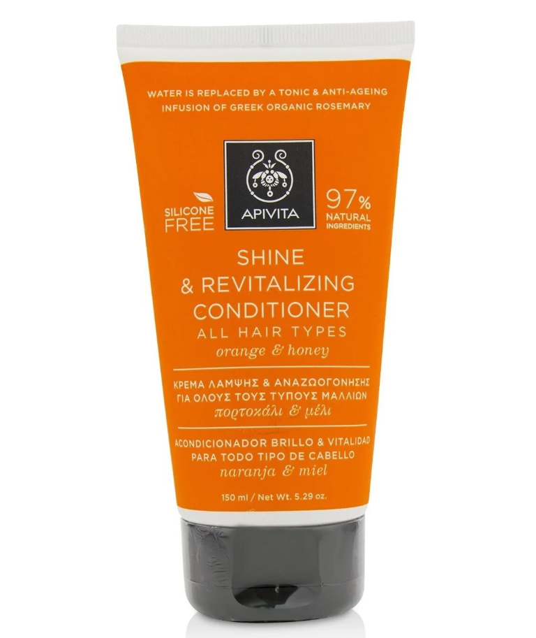 Apivita Shine & Revitalizing Conditioner Orange & Honeyシャイン&リバイタライジング コンディショナー オレンジ&ハニー150ml